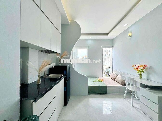 💥CHDV Mini TÁCH BẾP_Full NT_Có Thang Máy_Bancol Đón Gió📍Trần Hưng Đạo