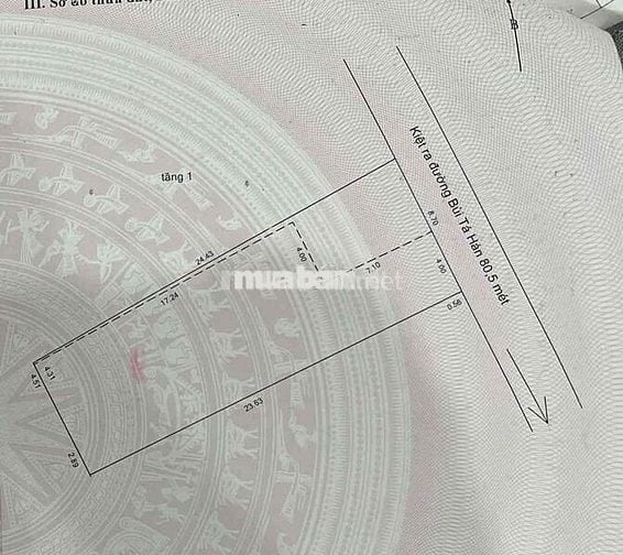 Chính Chủ Lô Kiệt BÙI TÁ HÁN 195m2 _ NAM VIỆT Á _ Xây Villa Căn Hộ