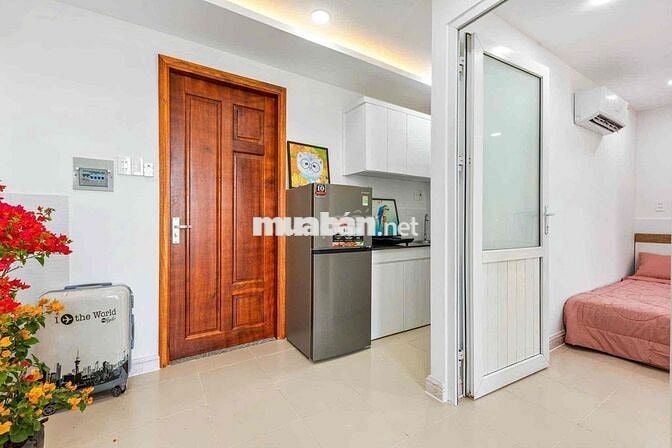Căn Hộ 1PN + 1PK 40m2🔥Full NT Bancol 🎀Thang Máy🎊Tiện Qua Phú Nhuận🎉