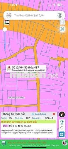 Bán Đất Thổ Cư gần Quảng Trường Tỉnh Đồng Nai, TP Biên Hòa
