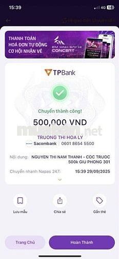 HOT! CHO THUÊ PHÒNG TRỌ FULL NỘI THẤT, BAN CÔNG, Gần ĐH VHU ,Q.TÂNPHÚ