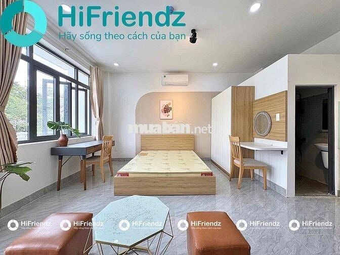 🏯STUDIO BAN CÔNG MỚI 100% - ĐẦY ĐỦ TIỆN NGHI - KHU VỰC AN NINH - An cư
