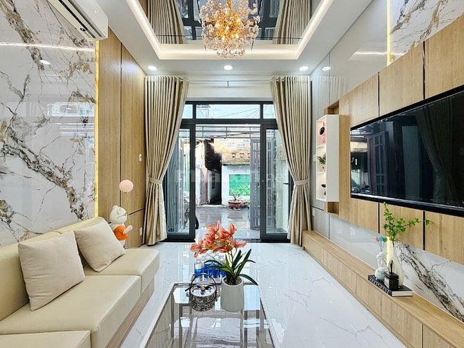 CHÍNH CHỦ BÁN NHÀ ĐẸP MỚI XÂY 2 LẦU HUỲNH VĂN NGHỆ HẺM XE TẢI THÔNG