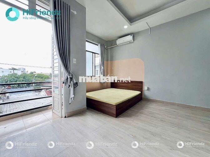 Cho thuê phòng trọ studio full nội thất ban công riêng đi bộ qua GTVT