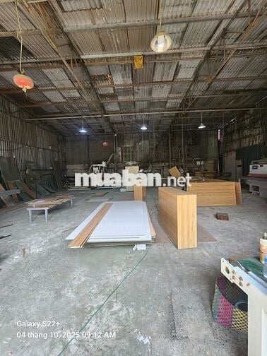 Xưởng cho thuê 270m2 tại đường thạnh lộc 41 quận 12