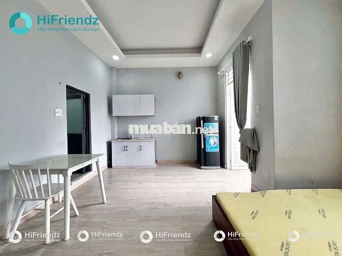 Cho thuê phòng trọ studio full nội thất ban công riêng đi bộ qua GTVT
