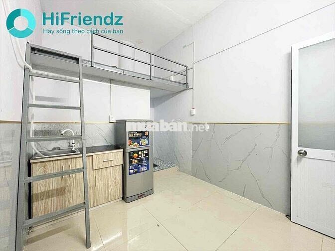 PHÒNG TRỌ GIÁ RẺ GÁC CAO + FULL NỘI THẤT  TRUNG TÂM QUẬN BÌNH THẠNH
