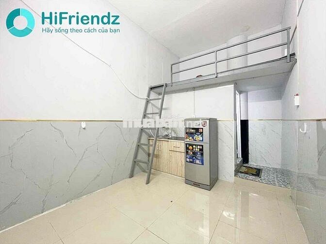 PHÒNG TRỌ GIÁ RẺ GÁC CAO + FULL NỘI THẤT  TRUNG TÂM QUẬN BÌNH THẠNH