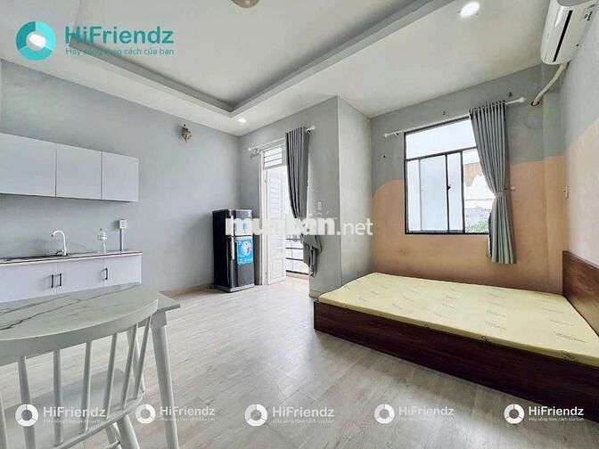 Cho thuê phòng trọ studio full nội thất ban công riêng đi bộ qua GTVT