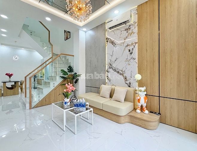 CHÍNH CHỦ BÁN NHÀ ĐẸP MỚI XÂY 2 LẦU HUỲNH VĂN NGHỆ HẺM XE TẢI THÔNG