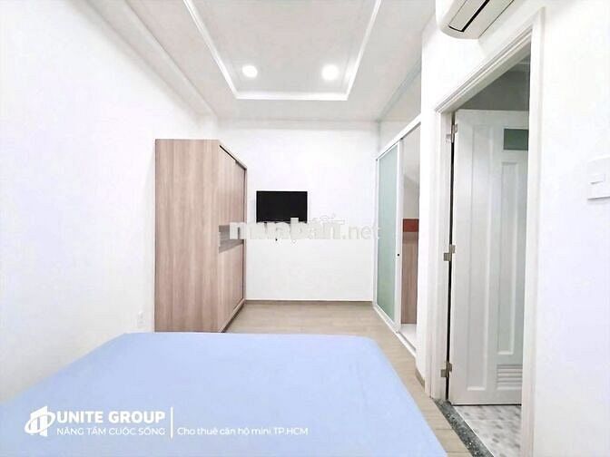 Cho thuê căn hộ 2PN full nội thất, thang máy, hầm xe rộng rãi. Cmt8