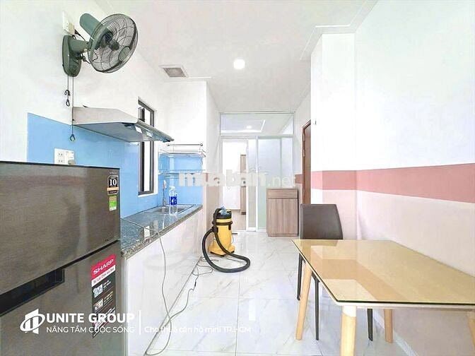 Cho thuê căn hộ 2PN full nội thất, thang máy, hầm xe rộng rãi. Cmt8