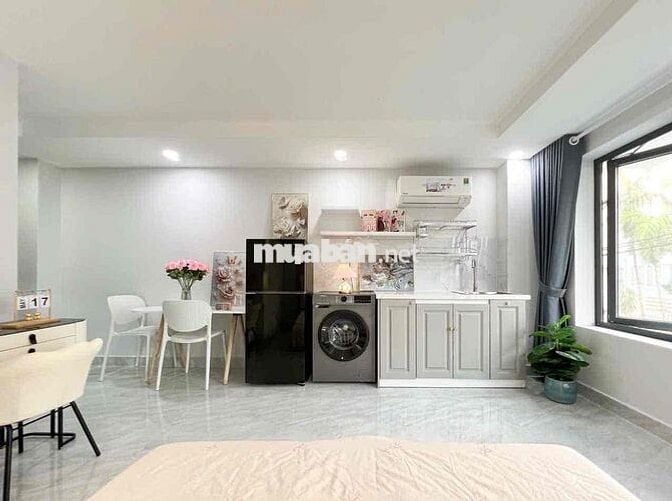Căn hộ studio ban công siêu thoáng - Sát bên đại học RMIT, TDT