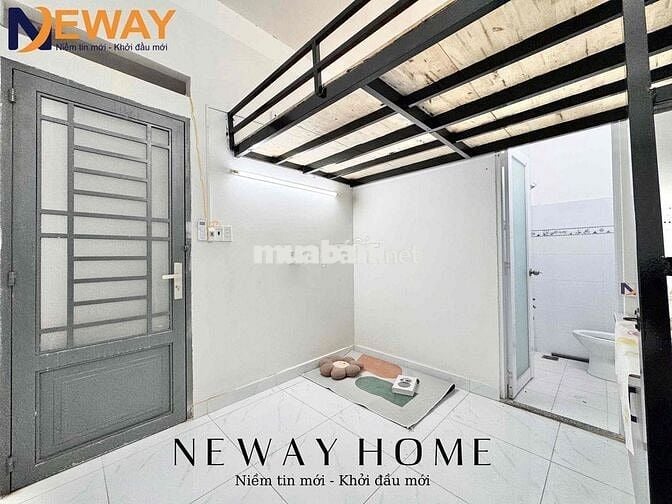 PHÒNG CÓ GÁC SẴN MÁY LẠNH MỚI XÂY NGAY GẦN NGÃ TƯ BỐN XÃ - LÊ VĂN QUƠI
