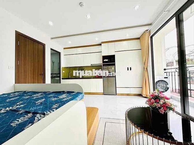 🌟 MÁY GIẶT RIÊNG 🚽 CHỈ TÍNH ĐIỆN NƯỚC – Studio ban công