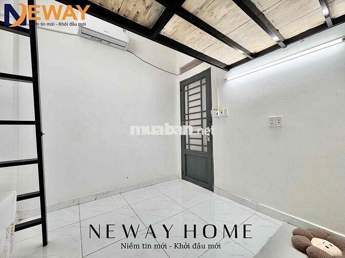 PHÒNG CÓ GÁC SẴN MÁY LẠNH MỚI XÂY NGAY GẦN NGÃ TƯ BỐN XÃ - LÊ VĂN QUƠI