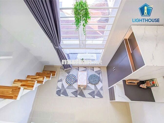 CHO THUÊ CĂN HỘ GÁC LỬNG SIÊU XINH NGAY NGÃ TƯ LÊ Q.ĐỊNH - NG.VĂN ĐẬU
