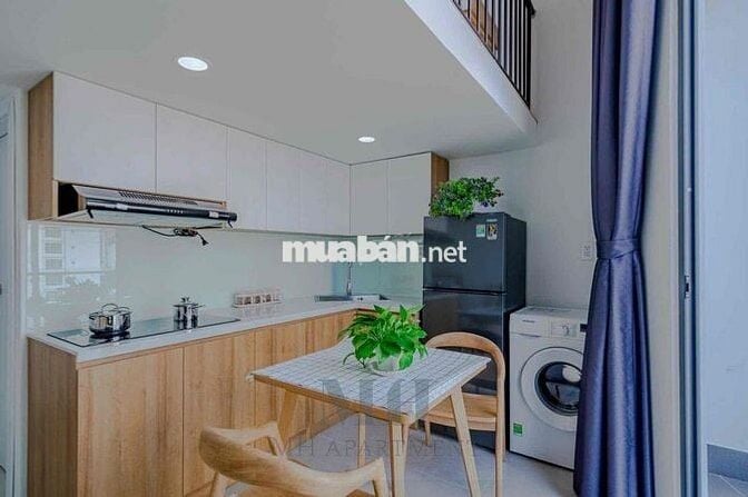 Căn hộ duplex ban công 40m2 chỉ 8tr8 gần LOTTE MART, CẦU KÊNH TẺ, RMIT