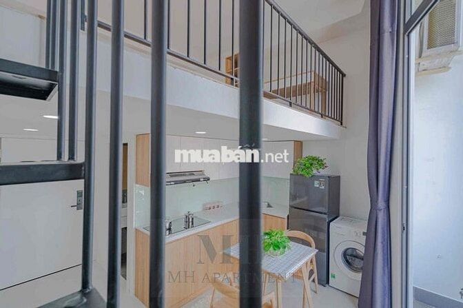 Căn hộ duplex ban công 40m2 chỉ 8tr8 gần LOTTE MART, CẦU KÊNH TẺ, RMIT