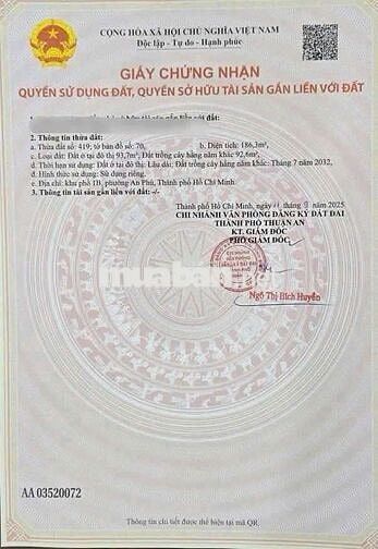 🔥Bán đất trung tâm An Phú gần KCN Chí Hùng, mặt tiền đường 8m, giá rẻ
