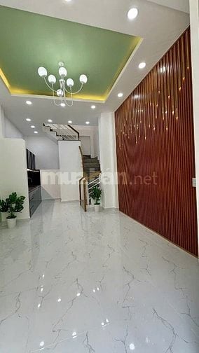 BÁN NHÀ HẺM HƯNG PHÚ P9Q8. Ngay Trường Học Lê Thánh Tông.Nhà Mới. 
