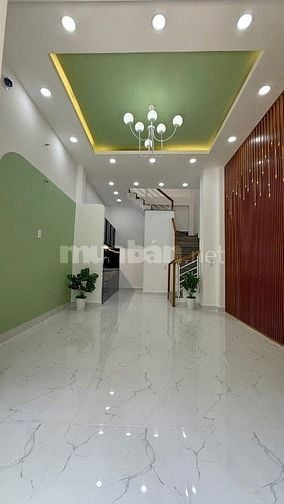 BÁN NHÀ HẺM HƯNG PHÚ P9Q8. Ngay Trường Học Lê Thánh Tông.Nhà Mới. 