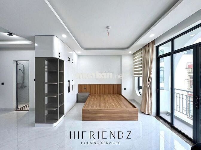 STUDIO BAN CÔNG_CỬA SỔ FULL NGAY TRUNG TÂM Q5_THANG MÁY_50M2