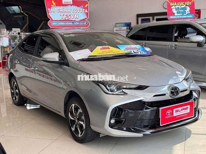 Vios 2024 1.5G AT Màu Bạc, Xe Công ty Còn rất Mới