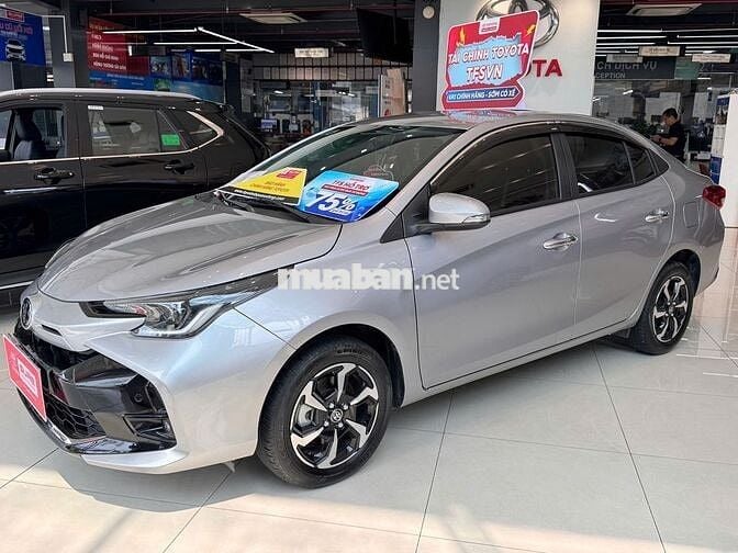 Vios 2024 1.5G AT Màu Bạc, Xe Công ty Còn rất Mới