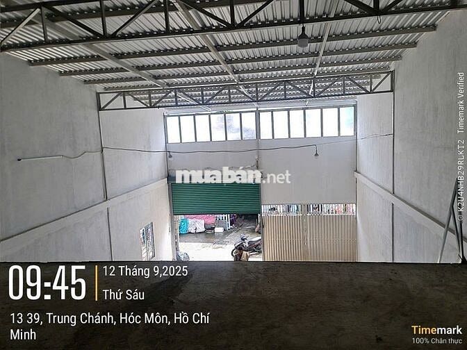 Cho thuê kho, nhà xưởng 620/21/5 QL 22, Trung Chánh, Hóc Môn, HCM