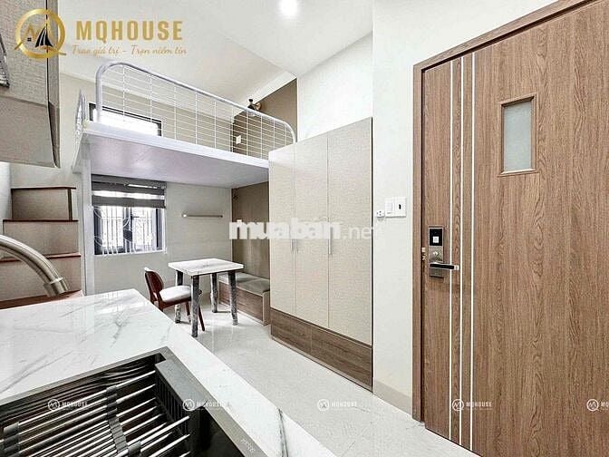 CĂN HỘ MỚI XÂY FULL NỘI THẤT CỬA SỔ TRỜI NGAY VX LÊ ĐẠI HÀNH