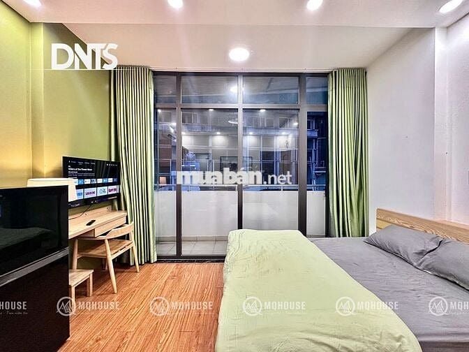 Cho thuê căn hộ 35m2,có ban công,full nội thất,Bùi Viện,Takashimaya