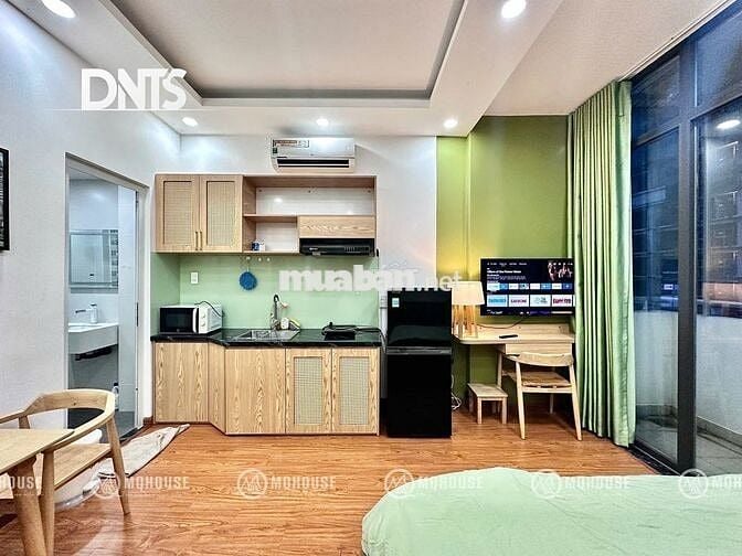 Cho thuê căn hộ 35m2,có ban công,full nội thất,Bùi Viện,Takashimaya
