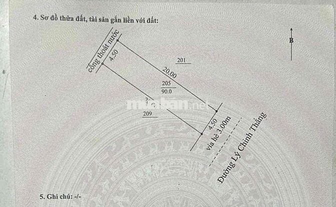 Bán lô đất MT Lý Chính Thắng Hoà Minh Liên Chiểu