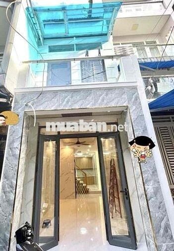 Chỉ 4..4 Tỷ Có Ngay Nhà Đẹp 3 Tầng-Hxh-32..m2-cạnh Lạc long quân-âu co