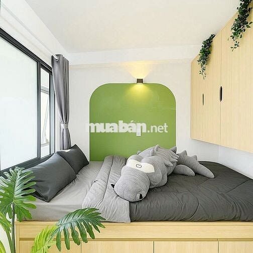 STUDIO FULL NỘI THẤT NHÀ MỚI XÂY NỘI THẤT MỚI 100%