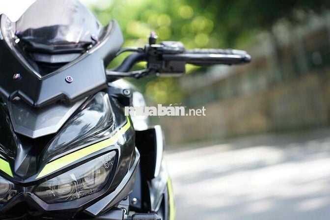 ☣️🆔 KAWASAKI Z1000R 2017 ,CỔ TITAN VÀ ĐÈN TRỢ SANG