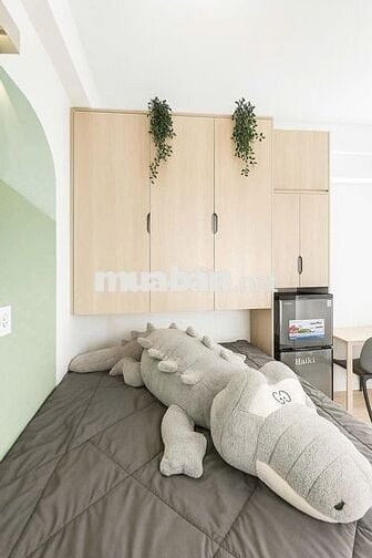 STUDIO FULL NỘI THẤT NHÀ MỚI XÂY NỘI THẤT MỚI 100%