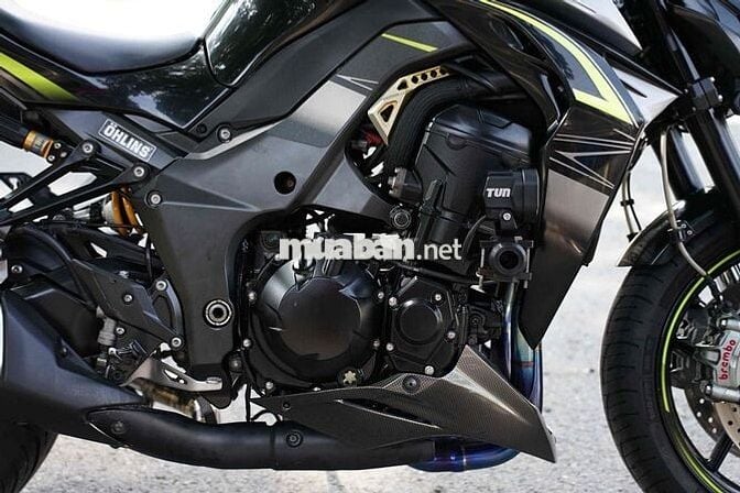 ☣️🆔 KAWASAKI Z1000R 2017 ,CỔ TITAN VÀ ĐÈN TRỢ SANG