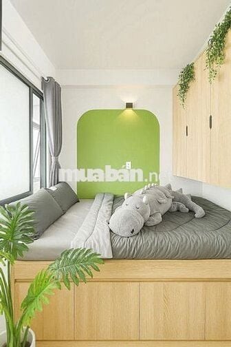 STUDIO FULL NỘI THẤT NHÀ MỚI XÂY NỘI THẤT MỚI 100%