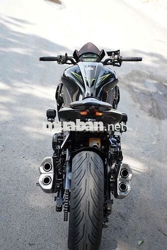 ☣️🆔 KAWASAKI Z1000R 2017 ,CỔ TITAN VÀ ĐÈN TRỢ SANG