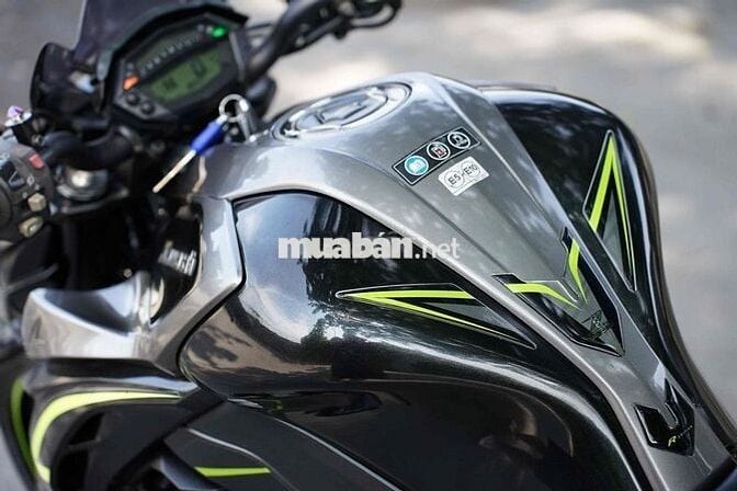 ☣️🆔 KAWASAKI Z1000R 2017 ,CỔ TITAN VÀ ĐÈN TRỢ SANG