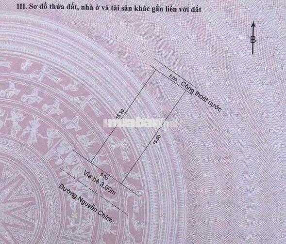 Bán lô đất MT Nguyễn Chích Tặng dãy trọ  Hoà Minh Liên Chiểu
