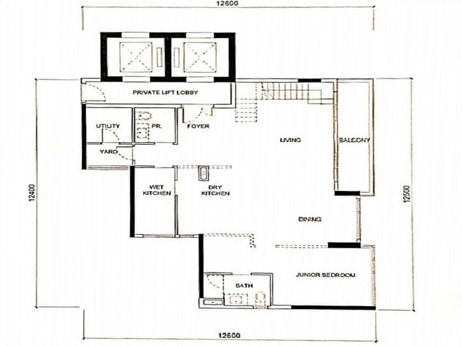Bán Căn Penthouse tại Q2 Thảo Điền gồm 4 phòng ngủ view sông 460m2