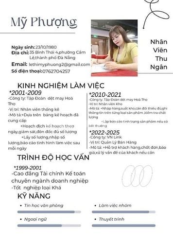 XIN VIỆC LÀM VỊ TRÍ NHO_ VỊ TRÍ THU NGÂN