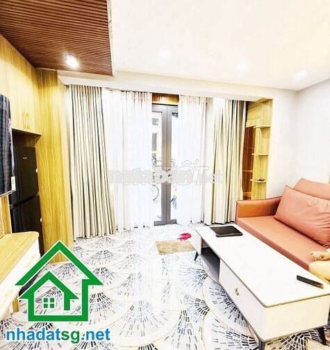 NHÀ 3 TẦNG ĐẸP LUNG LINH – HẺM XE HƠI, GẦN MẶT TIỀN – FULL NỘI THẤT