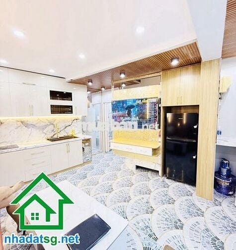 NHÀ 3 TẦNG ĐẸP LUNG LINH – HẺM XE HƠI, GẦN MẶT TIỀN – FULL NỘI THẤT