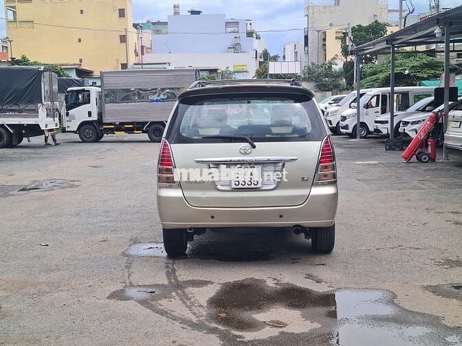 TOYOTA INNOVA G 2006, SỐ SÀN, 1 CHỦ KHÔNG DỊCH VỤ.