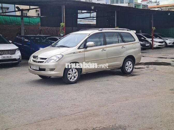 TOYOTA INNOVA G 2006, SỐ SÀN, 1 CHỦ KHÔNG DỊCH VỤ.