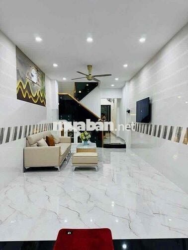 NGAY PHAN HUY ÍCH, HẺM 5M THÔNG, XH NGỦ NHÀ, 70M², 3PN 1 TRỆT, 6 TỶ 45
